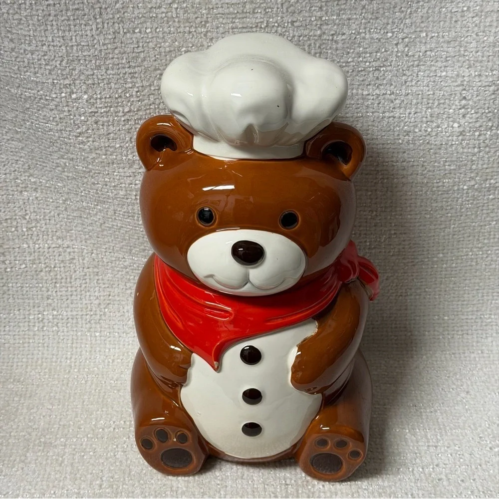 Vintage Collectible Bear B&D Japan Cookie Jar